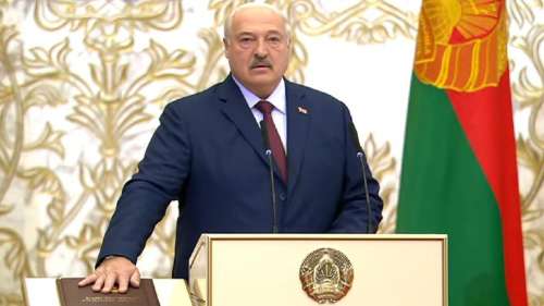 Лукашенко в седьмой раз вступил в должность президента Беларуси