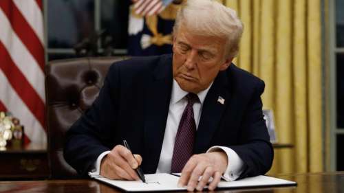 Трамп допустил встречу с Путиным после поездки в Саудовскую Аравию