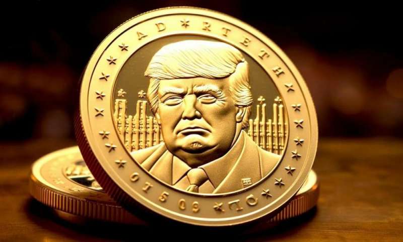 Токен TRUMP упал на 5% перед началом поставок одноименного телефона