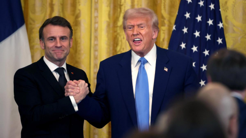 Отправка военных в Украину, российские активы и перемирие: Макрон и Трамп выступили с совместными заявлениями